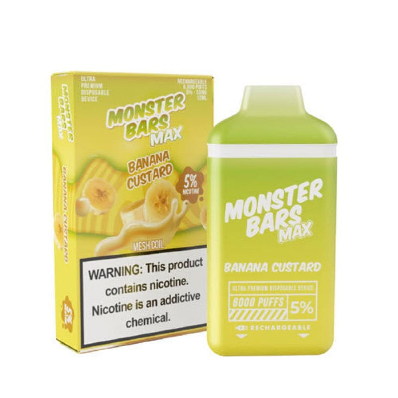 Monster Bars MAX Disposable Vape Device by Jam Monster - 1PC